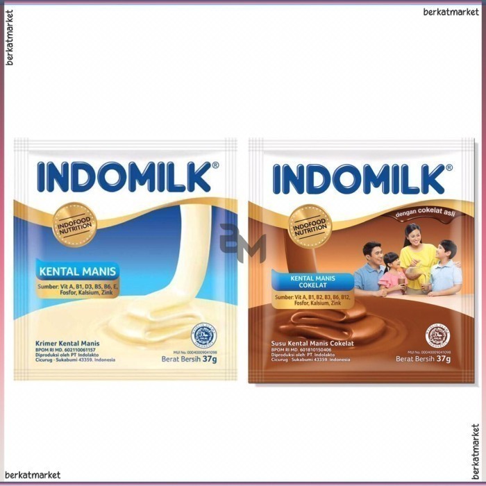 

Indomilk Susu Kental Manis Sachet isi 6s