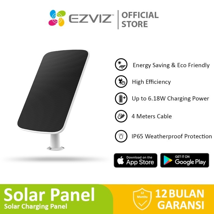 Ezviz CMT Solar Charging Panel C for Smart Home IP Camera Outdoor CCTV