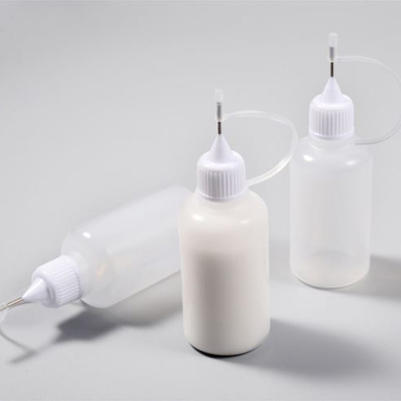 

2PCS 30ML Handmade Glue Applicator Reuse Needle Squeeze Bottle For Paper Quilling DIY Scrapbooking Paper Craft Tools