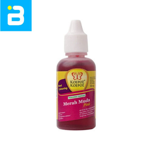 

Koepoe Koepoe Pewarna Merah Muda 30ML