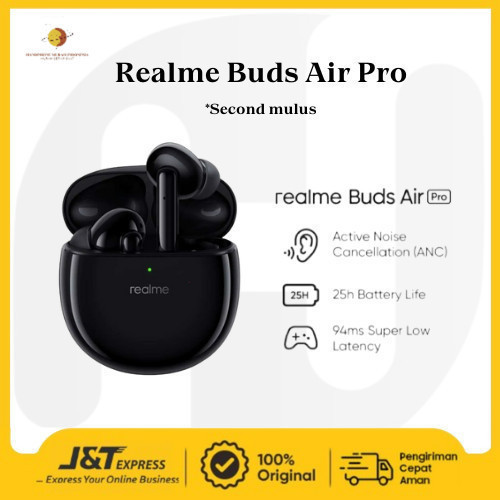 REALME BUDS AIR PRO SECOND | ORIGINAL 100% | BERGARANSI
