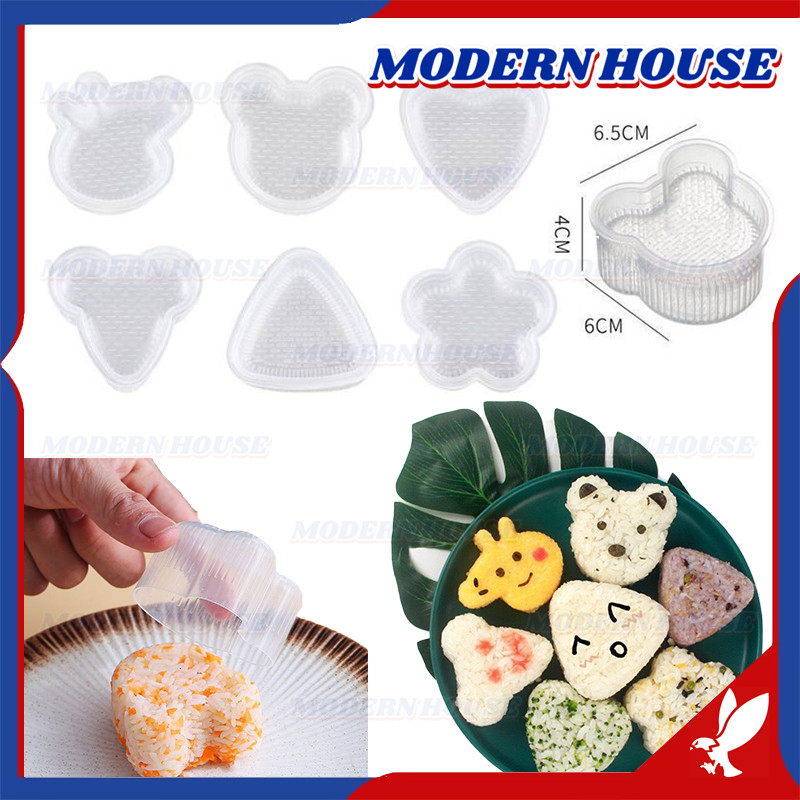 Mold Onigiri / Cetakan Onigiri / Cetakan Nasi Sushi / Onigiri Bentuk Kartun Lucu / Cetakan Onigiri T
