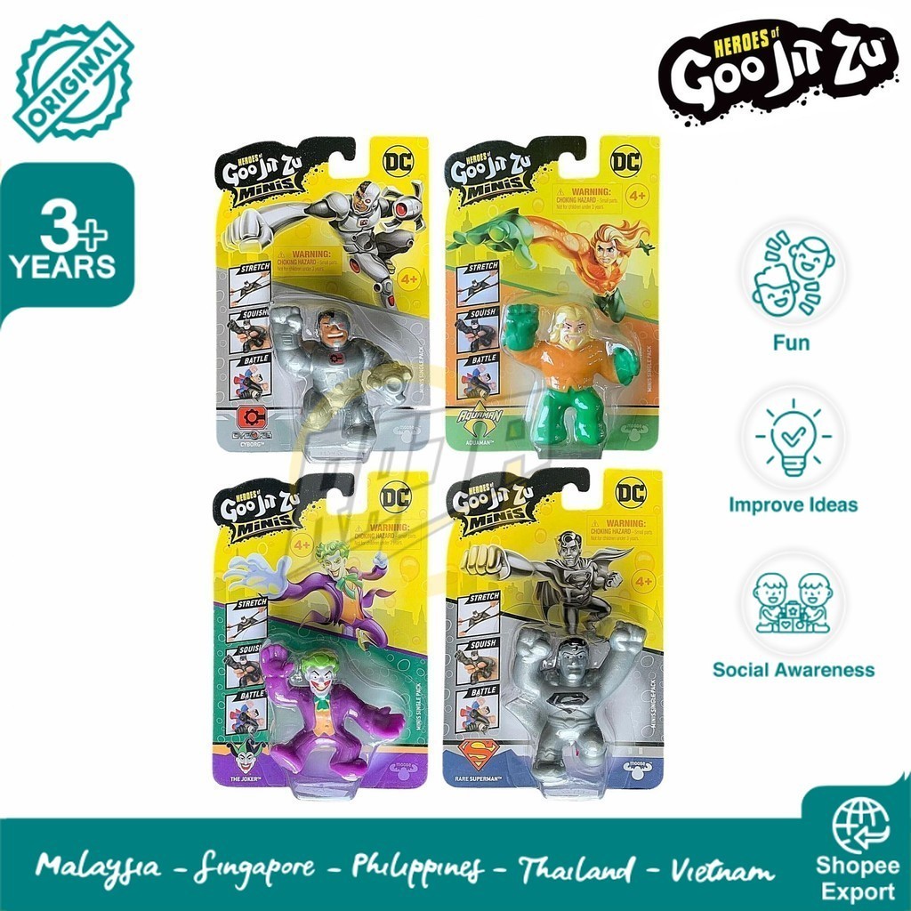Heroes of Goo Jit Zu Minis DC Super Hero Series Mini Figure