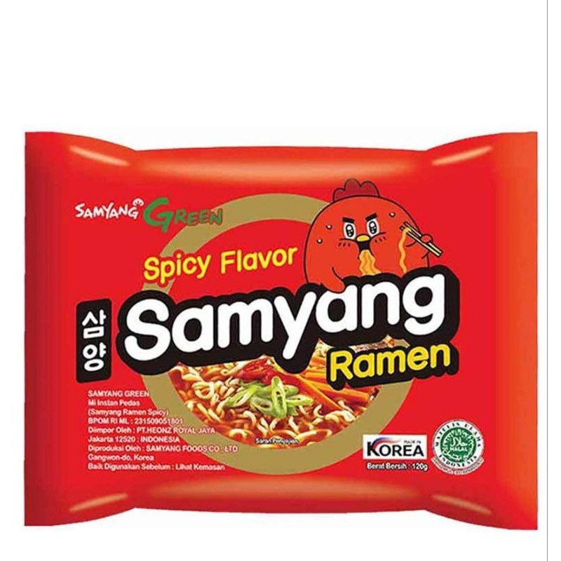 

Samyang buldak hot chicken ramen 120 gr