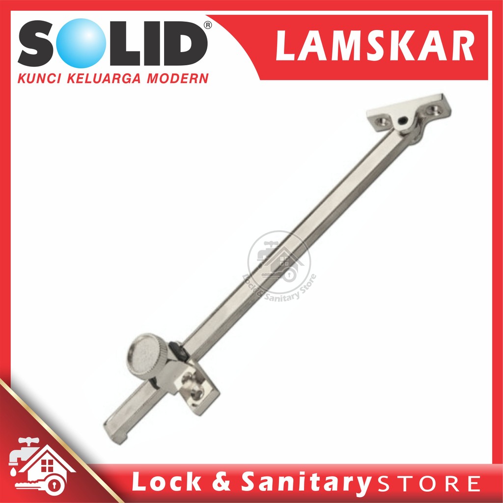 Lamskar Solid RM SLD 618 SN Penahan Jendela Hak Angin