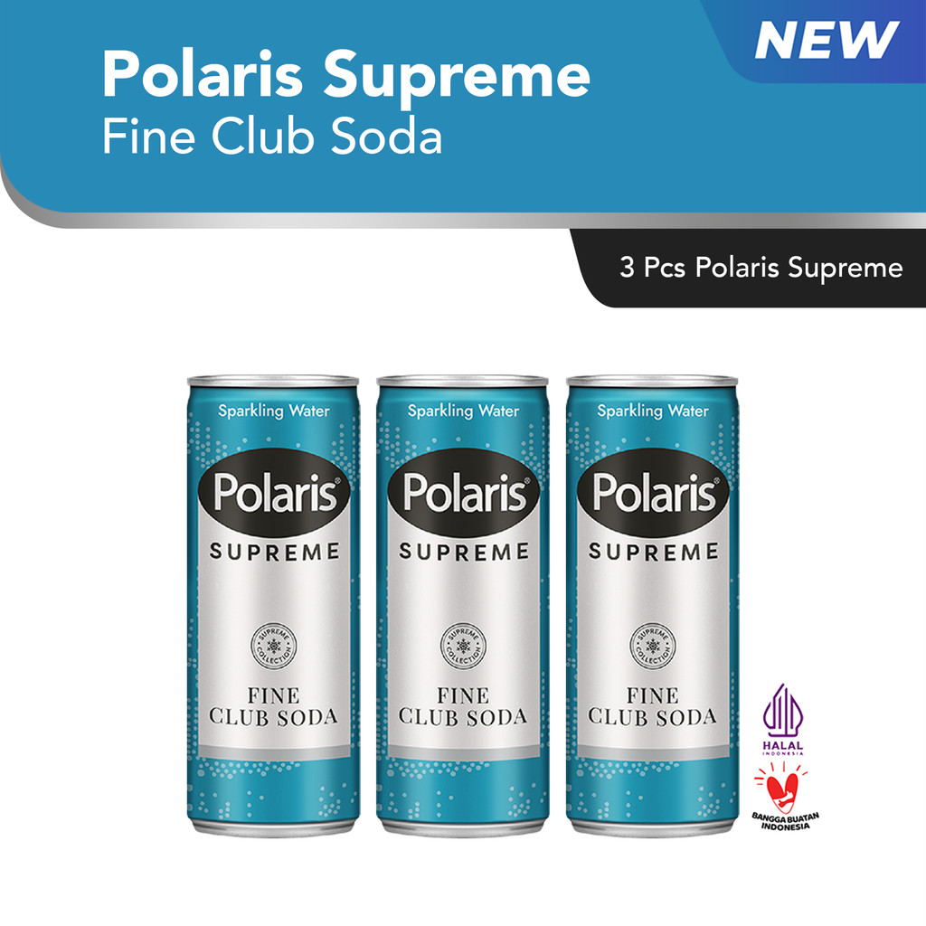 

Polaris Supreme Fine Club Soda isi 3pcs