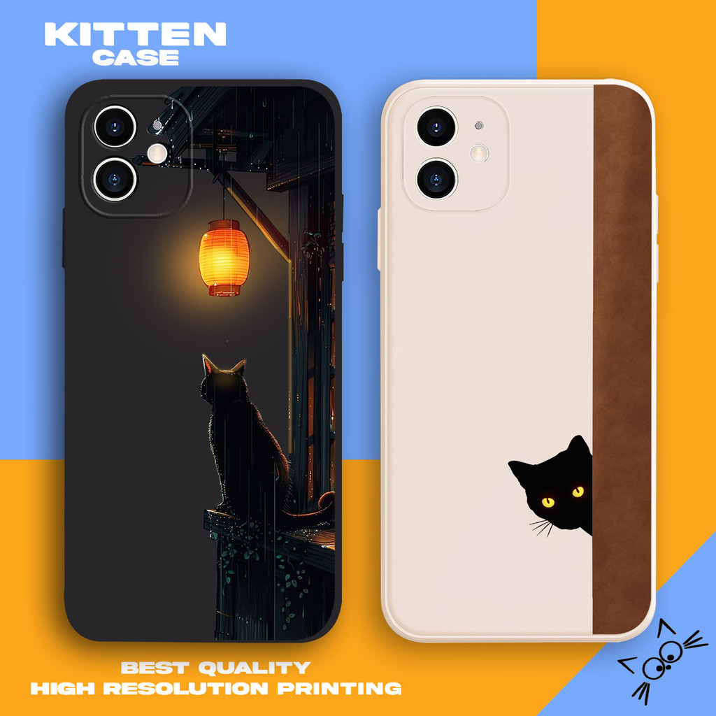 Case Infinix Smart 7 6 5 4 Note30 Note30i Hot30 KT558 Lantern Cat Cute Casing HP Anime Custom Viral
