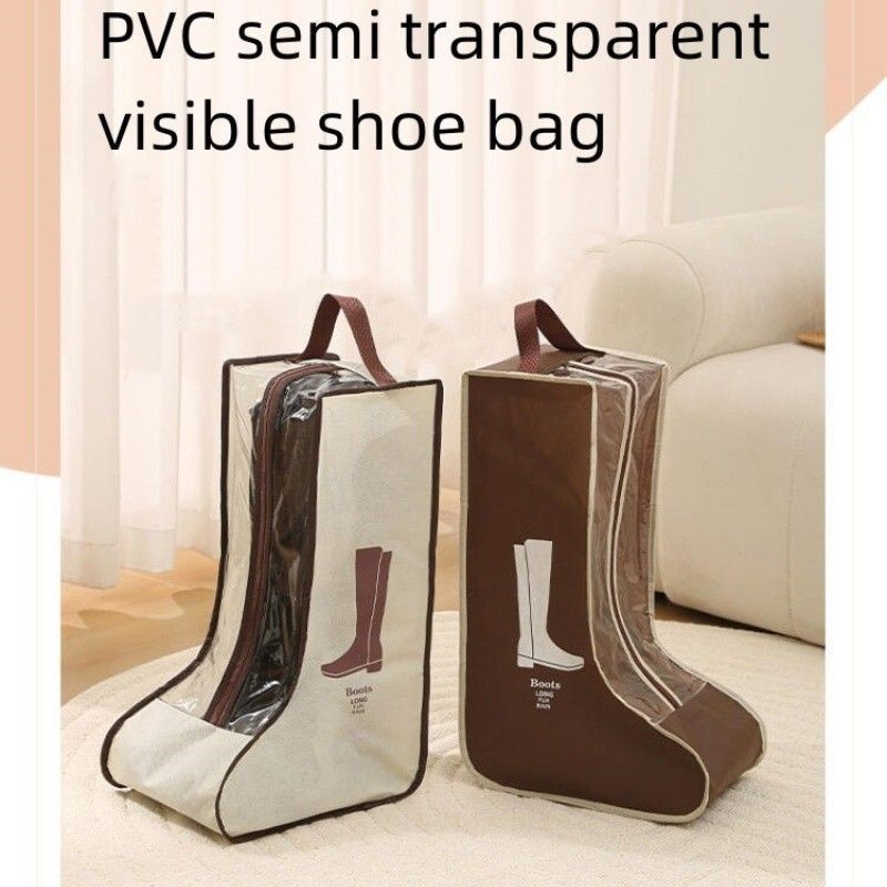 2 Pcs Penutup Sepatu Penyimpanan Boot Tas Pelindung Boot Pendek Tas Penyimpanan Tahan Debu Tas Boot 