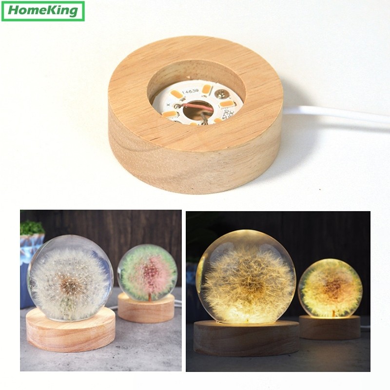 Base Wood Acrylic Lamp / Tatakan Lampu Acrylic / Lampu Hias / Tatakan Lampu Hias Acrylic / Lampu Led