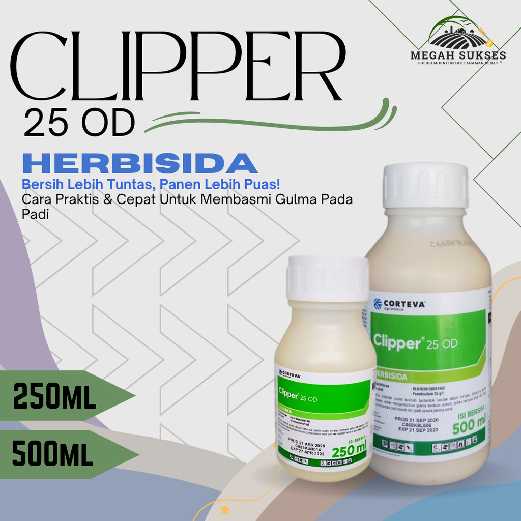 CLIPPER 25 OD HERBISIDA PENGENDALI GULMA TANAMAN PADI