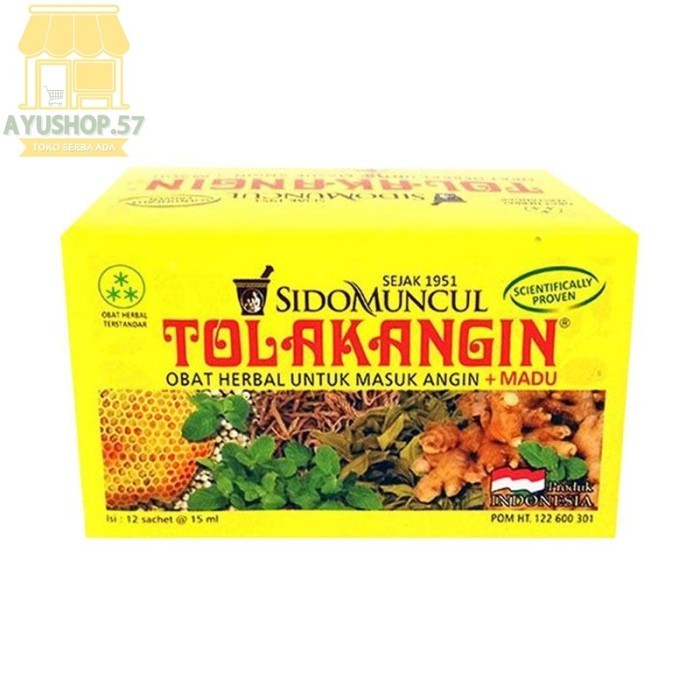 

SIDOMUNCUL Tolak Angin Cair [12 sachet] - AYUSHOP57