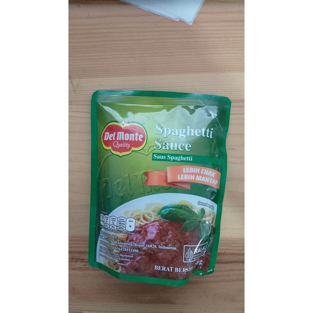 

Del Monte Spaghetti Saus 250 Gr