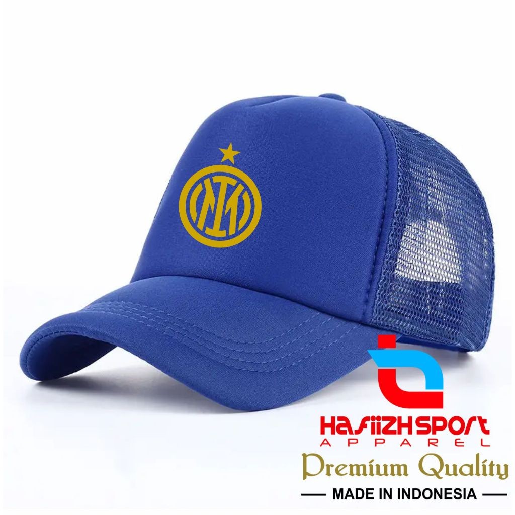 TOPI JARING LOGO INTER MILAN PREMIUM