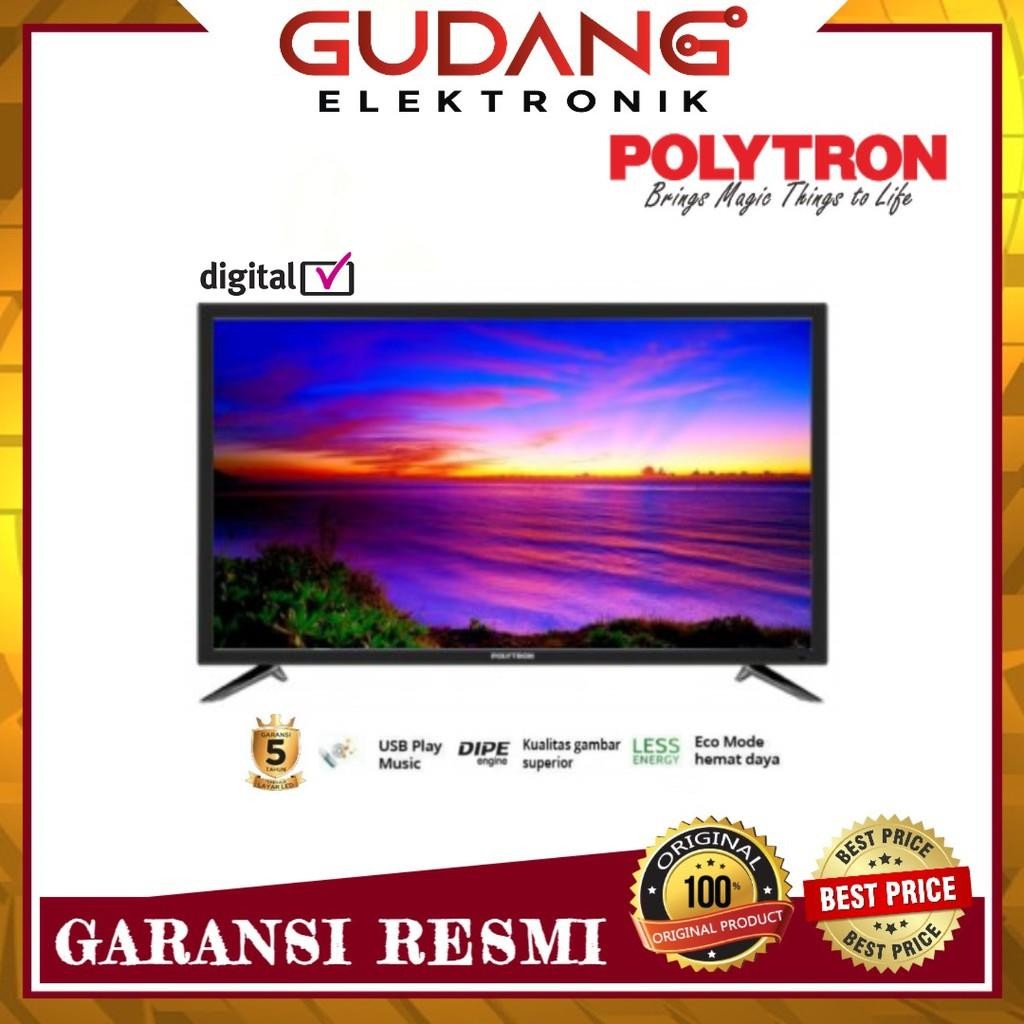 LED TV 32 INCH POLYTRON PLD 32V1852 DIGITAL LED POLYTRON PLD32V1852