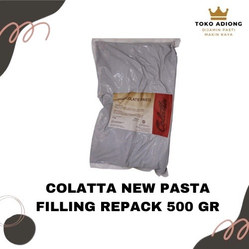 

COLLATA NEW PASTA FILLING REPACK 500GR / coklat isian / coklat lumer