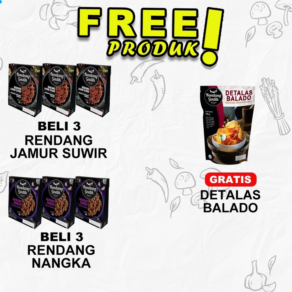 

Rendang Gadih Pyk - PAKET RENDANG TUMBUHAN