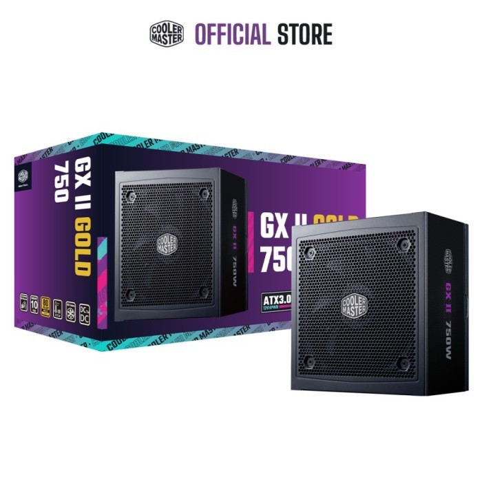COOLER MASTER GX II Gold 750 ATX 3.0 - 750W 80+ Gold Fully Modular