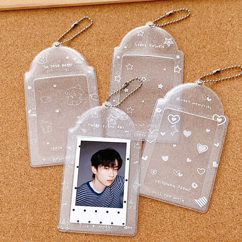 

Card Holder Gantung PVC Photocard Photo Cantik