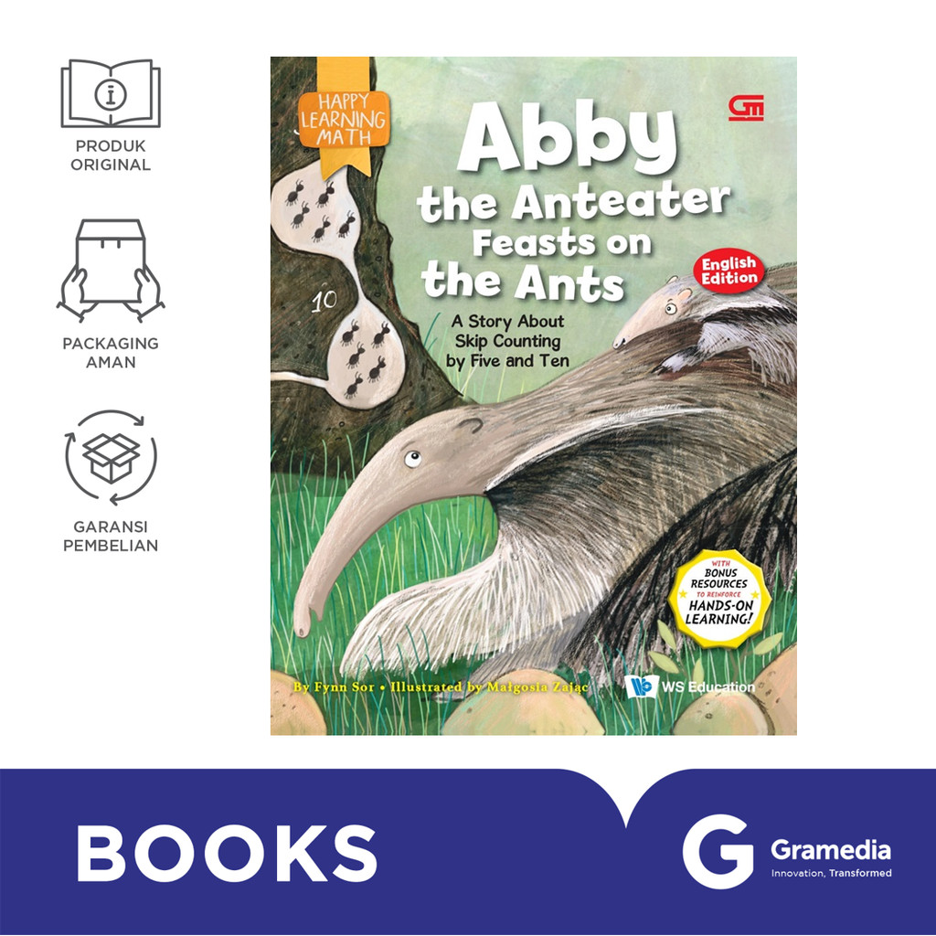 Happy Learning Math: Abby the Anteater Feast on the Ants