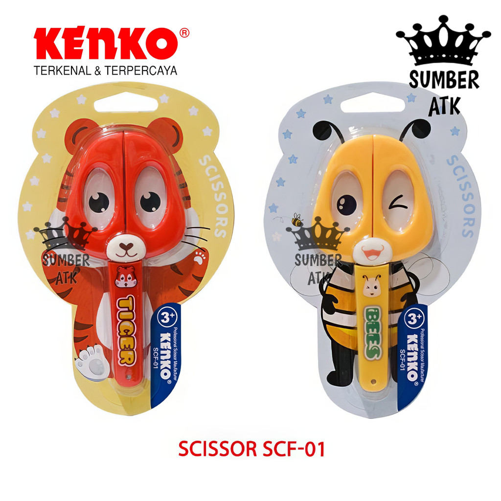 

Gunting Scissors KENKO SCF-01 TIGER BEES