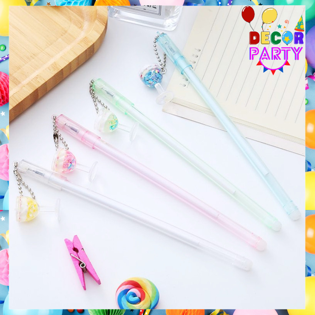 

DP Pulpen Lucu Aesthetic Pulpen Motif Gliter Gelas Juice Fancy Pen Gantungan Minuman Cocktail Bolpoint Karakter Minuman Cangkir Pena Gel Bolpen Unik Alat Tulis Kantor Gel Karakter