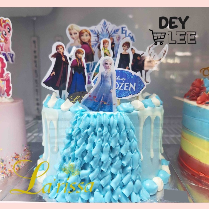 

LARISSA Kue Ulang Tahun DISNEY FROZEN Bulat 15cm Birthday Cake Bandung