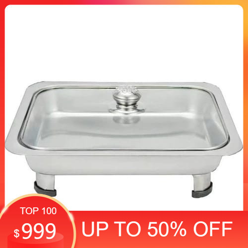 Fast food dish Nampan Prasmanan Fast Food Dish Tutup Full Kaca - Tokoadhie