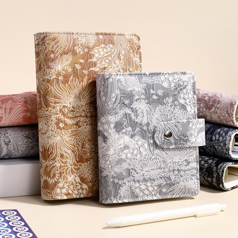 

A5 A6 A7 Vintage Embossed Cover Money Budget Planner Binder DIY Binder Notebook Cover Diary Agenda Planner Paper Cover School