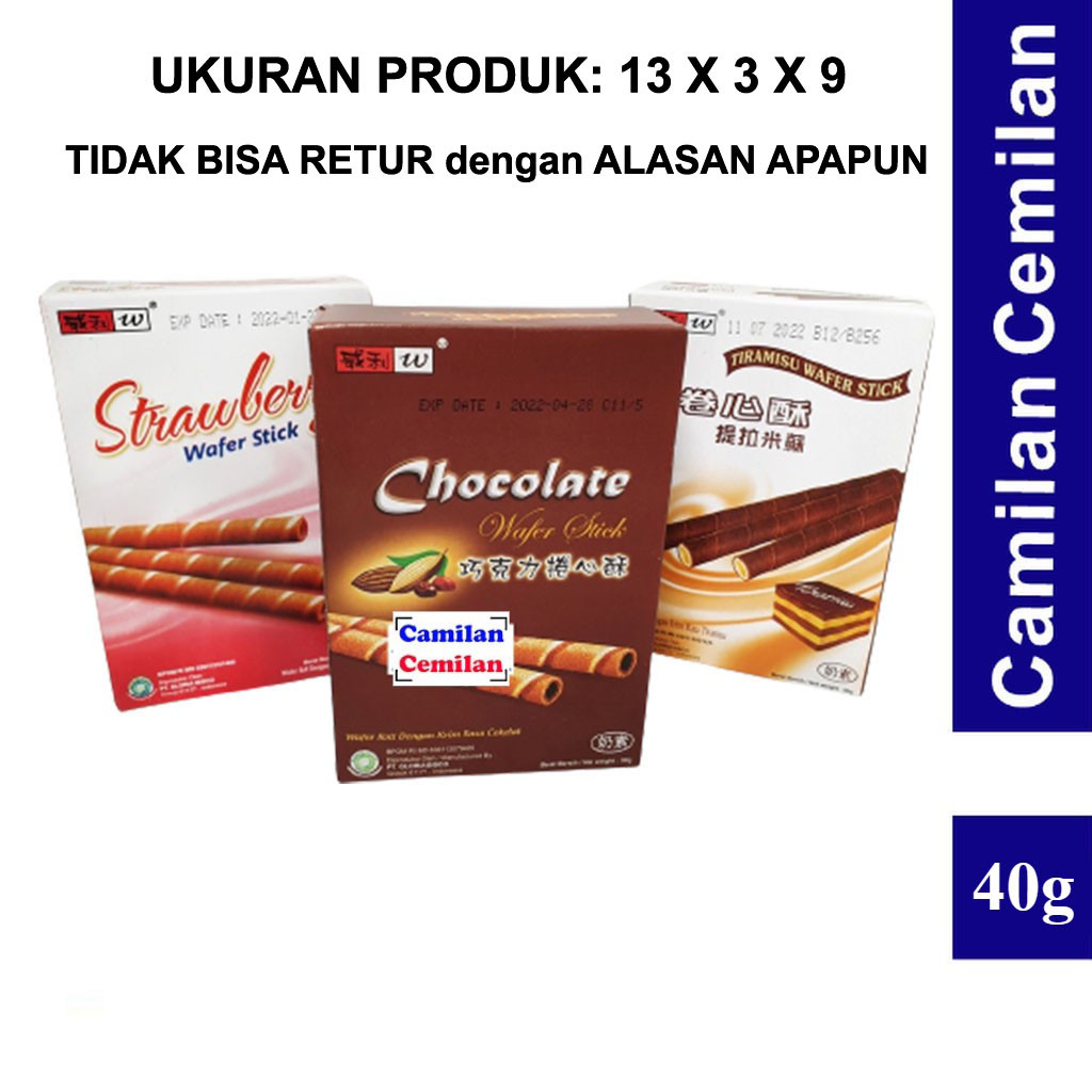 

Biskitop Willie Wafer Stick 40 gr