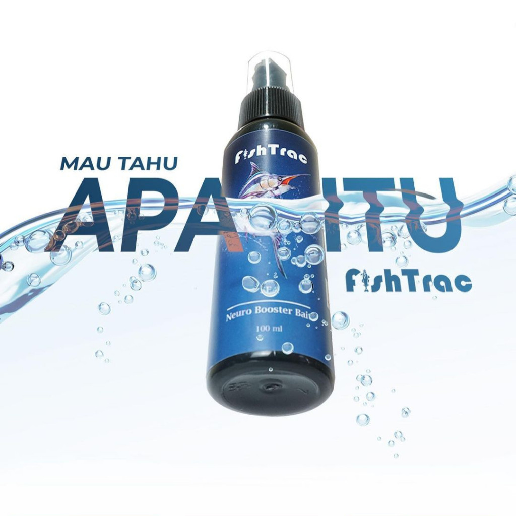 Essen Fishtrac Sea  -  Essen Mancing Ikan Laut Aroma Amis Booster Attractant Spray Untuk Ikan Babon 