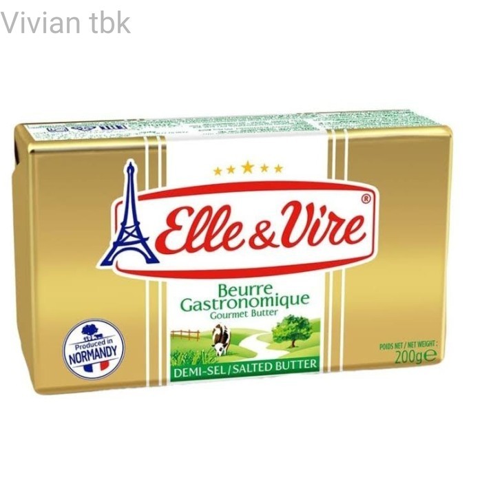 

vv Elle & Vire SALTED Butter 200gr / 200 gr - DUS