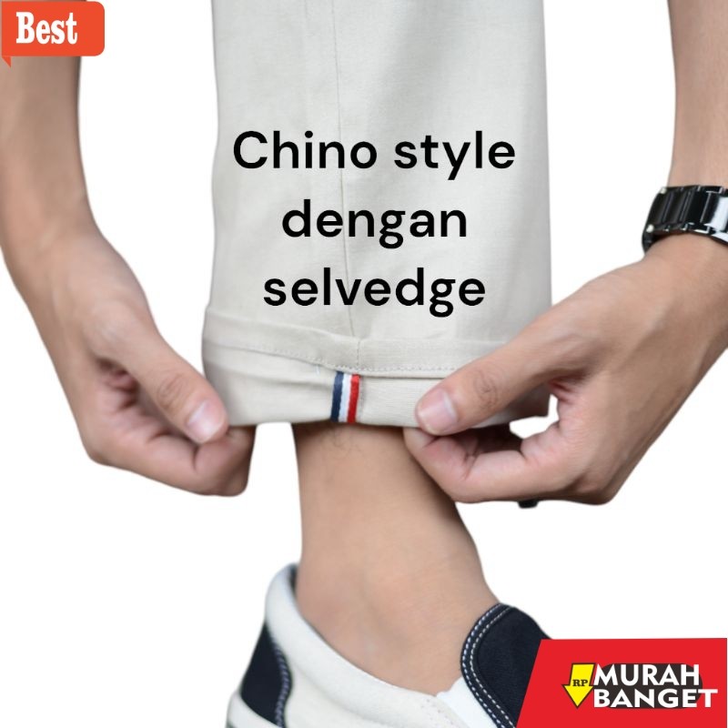 celana cargo panjang pria Celana Chino Panjang pria REGULER Standard Original Chinos
