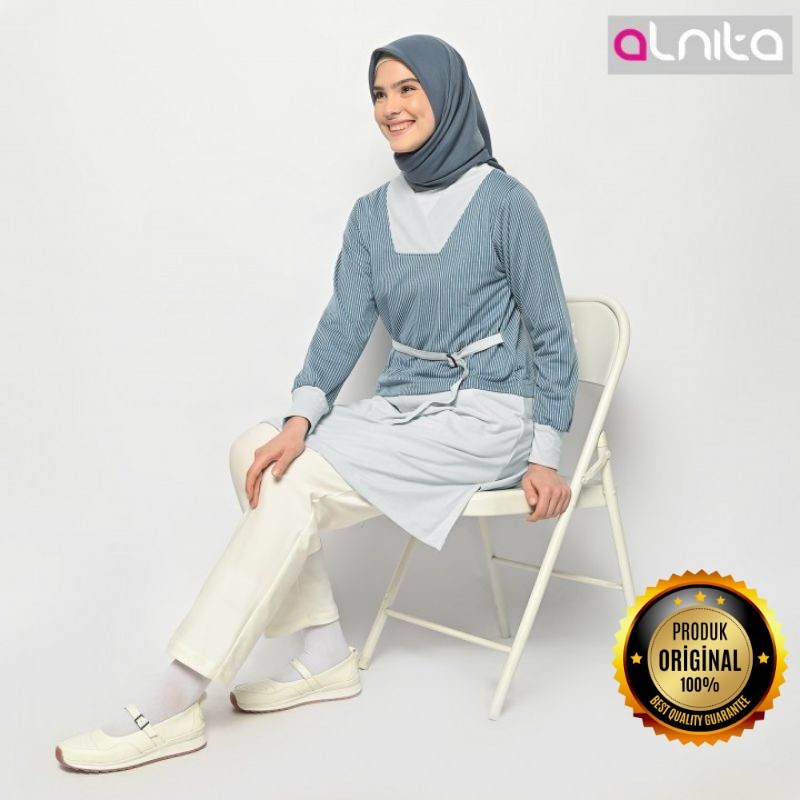 Nibras Collection - Neiva Atasan Baju Hangat Wanita Muslimah Original by Nibras