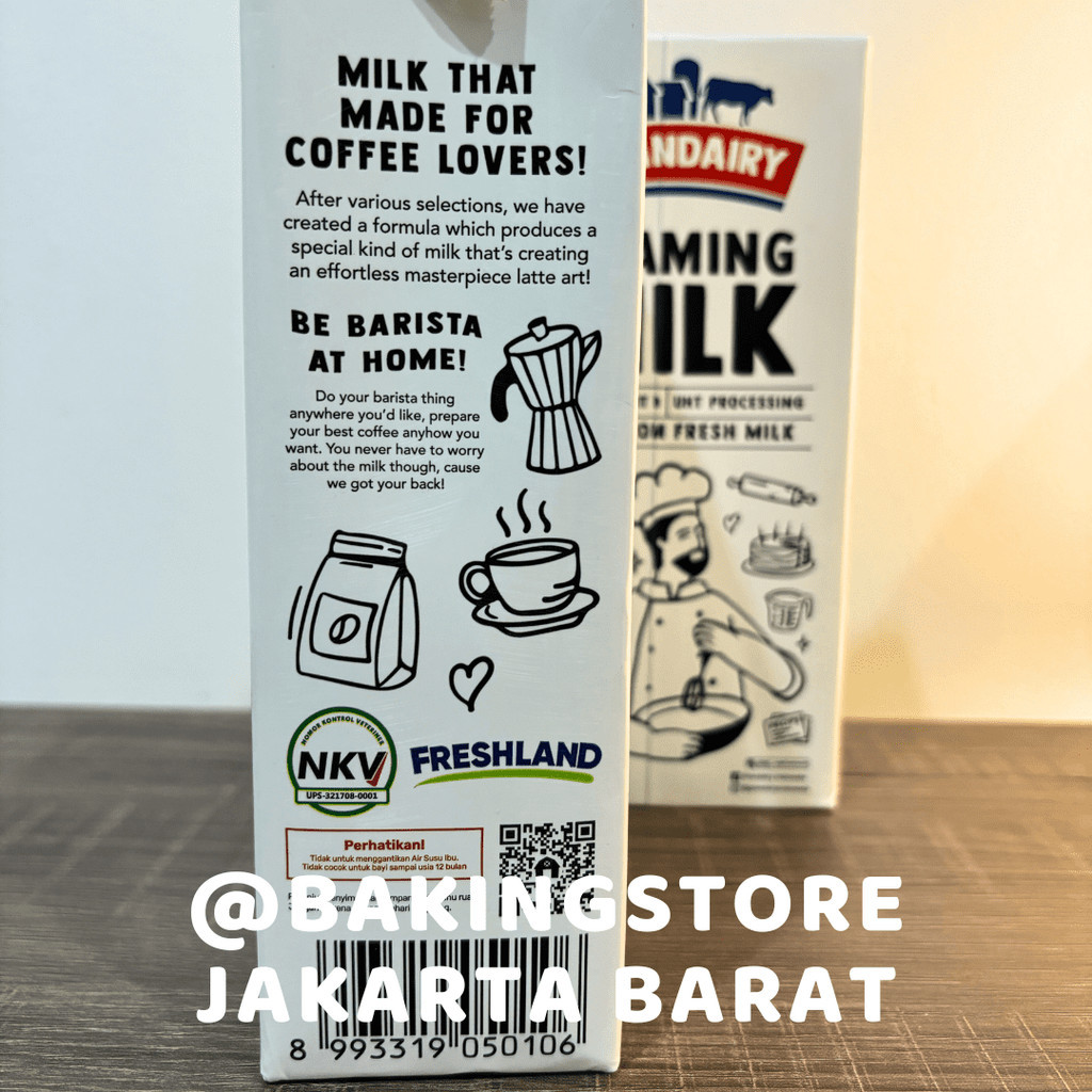 

RB Grandairy Foaming Milk Susu UHT 1 Liter Multifungsi