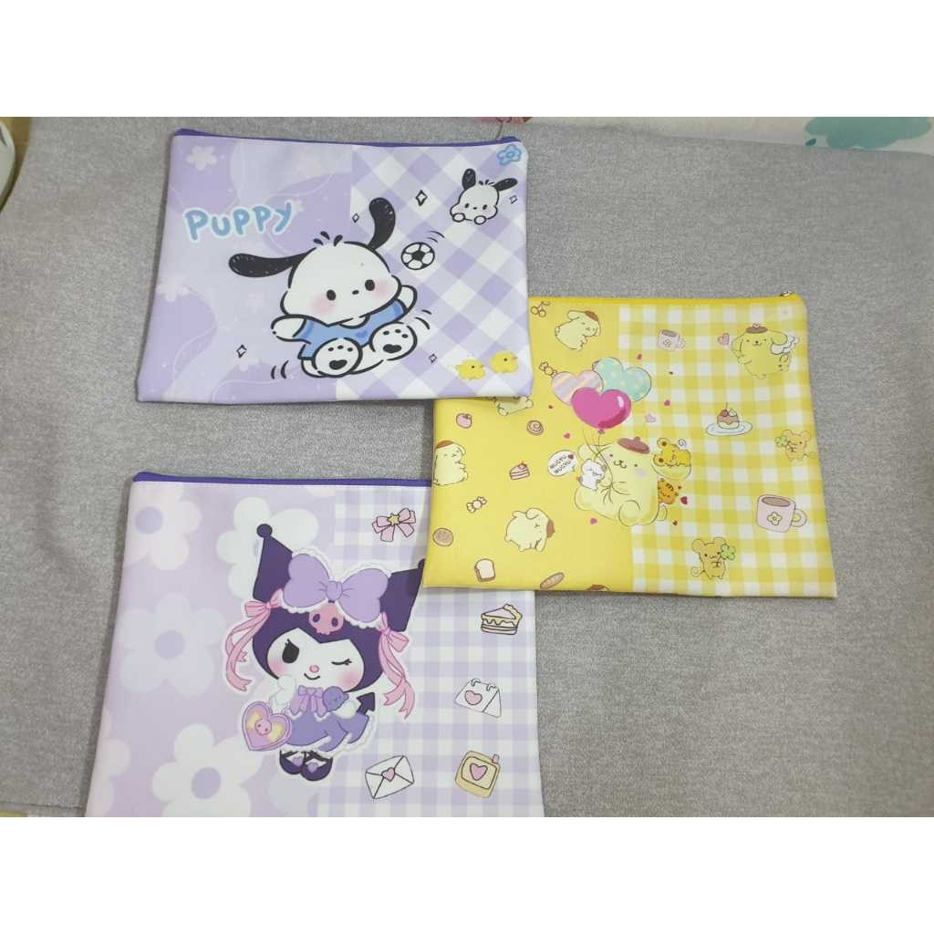 

TCW Document Bag Fancy uk B5 25 x 16 TCW02 sanrio and friends kuromi - hk - Cinnamorol - mymelody - pompompurin