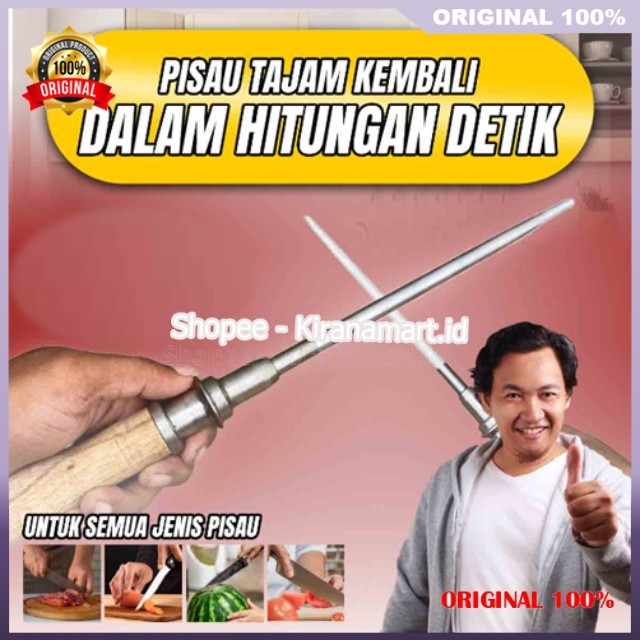 Stick Asahan Pisau Asahan Pengasah Pisau Stik Knife Sharpener Honer Honing ORIGINAL
