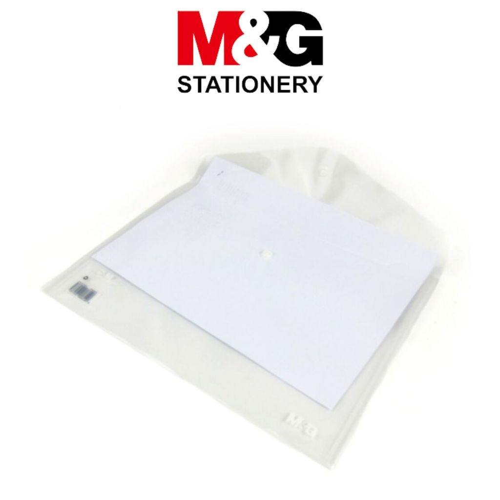

Map Dokumen Kancing M&G Transparan Ukuran A4 ADM929HR Dokumen Bag Zipper Bag Plastik Bening - SATUAN SHESB