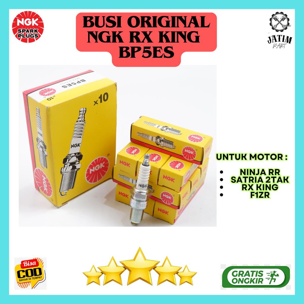 Busi NGK Ori BP5ES / Busi Motor 2 tak Original NGK - BP5ES