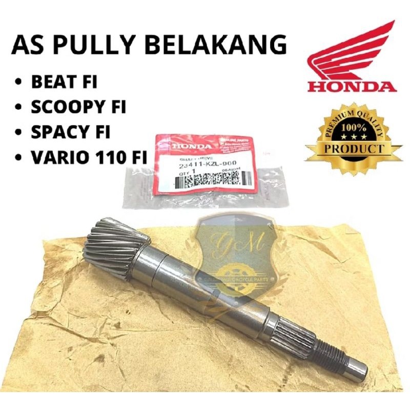 AS PULI PULLY KZL BEAT FI SPACY FI INJEKSI SCOOPY FI VARIO 110 FI ORIGINAL ASLI AHM 23411KZL930