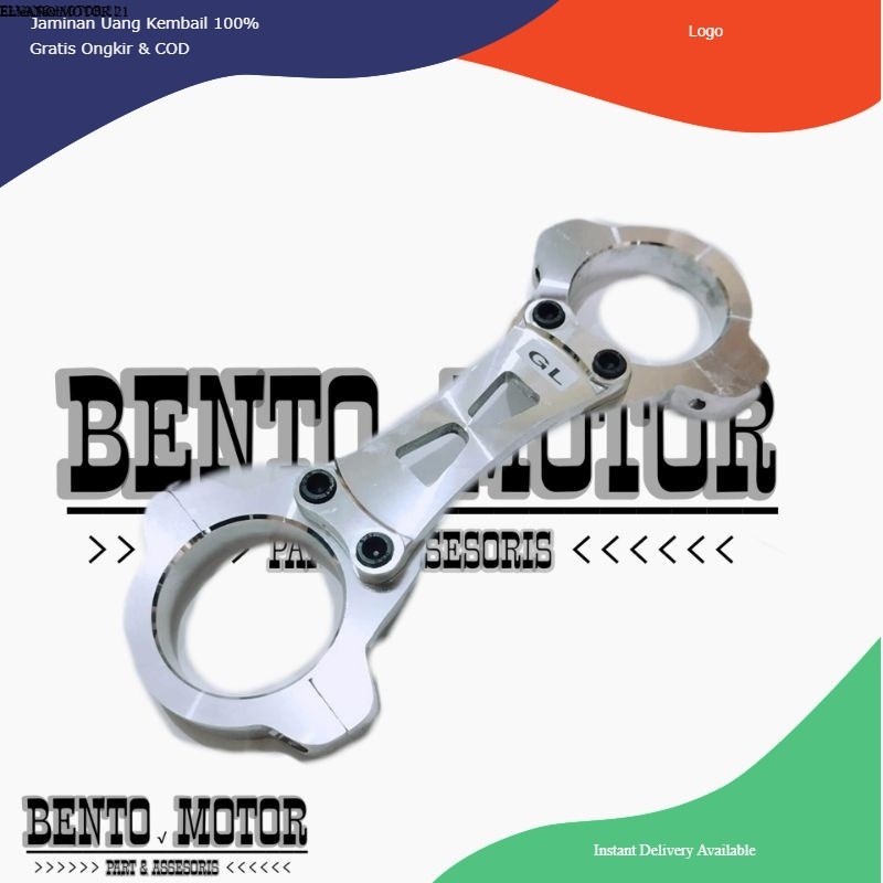 BORGOL SHOCK DEPAN GL PREDAM GETAR SHOCK DEPAN GL