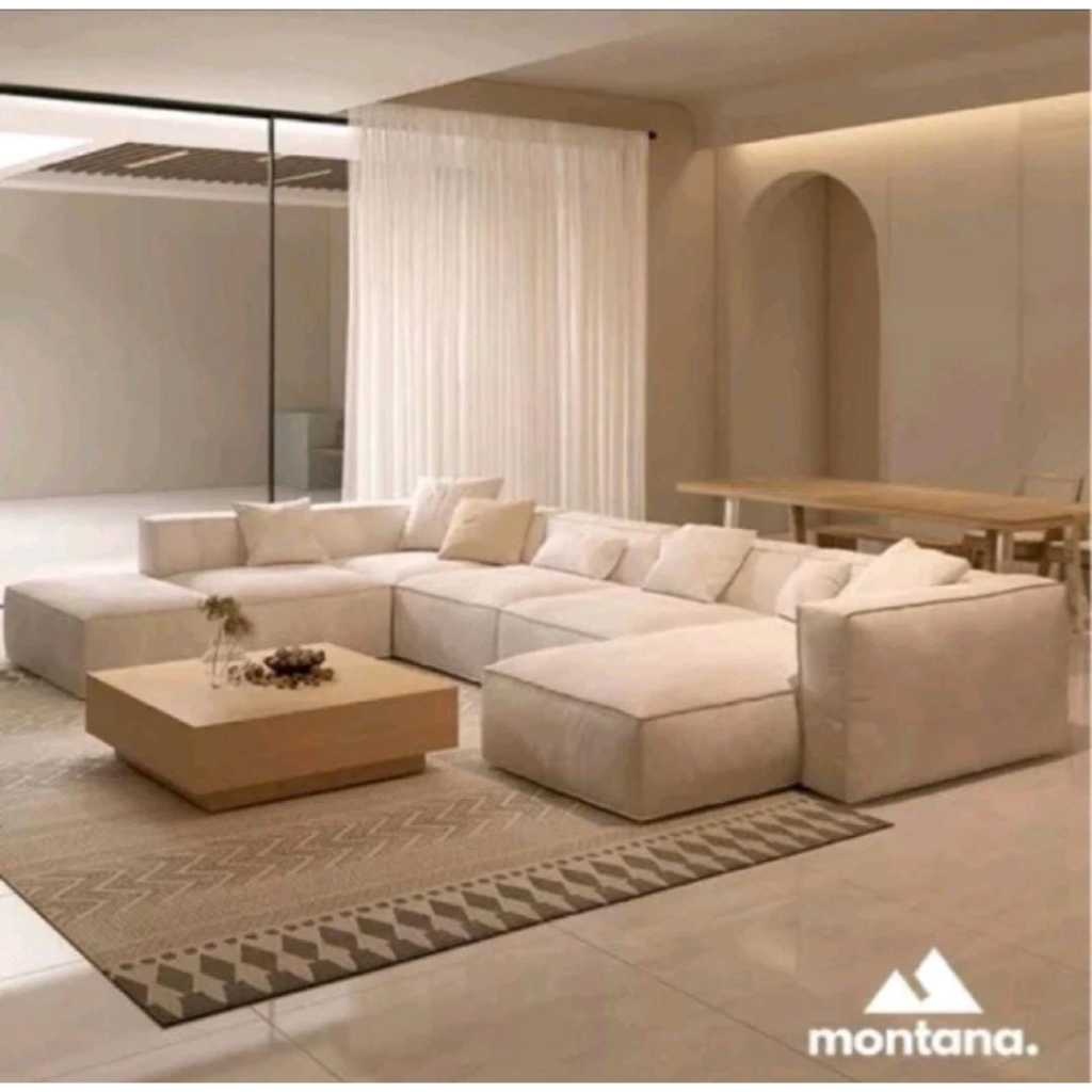 sofa long luxury montana - | TJ Furniture Jepara