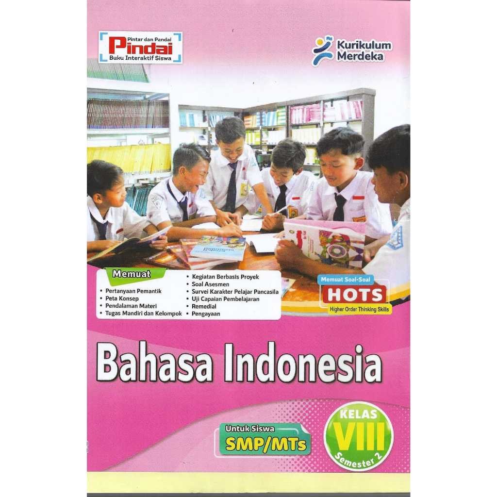 

Buku LKS Bahasa Indonesia kurikulum Merdeka Kelas 8 SMP/MTs Semester 2