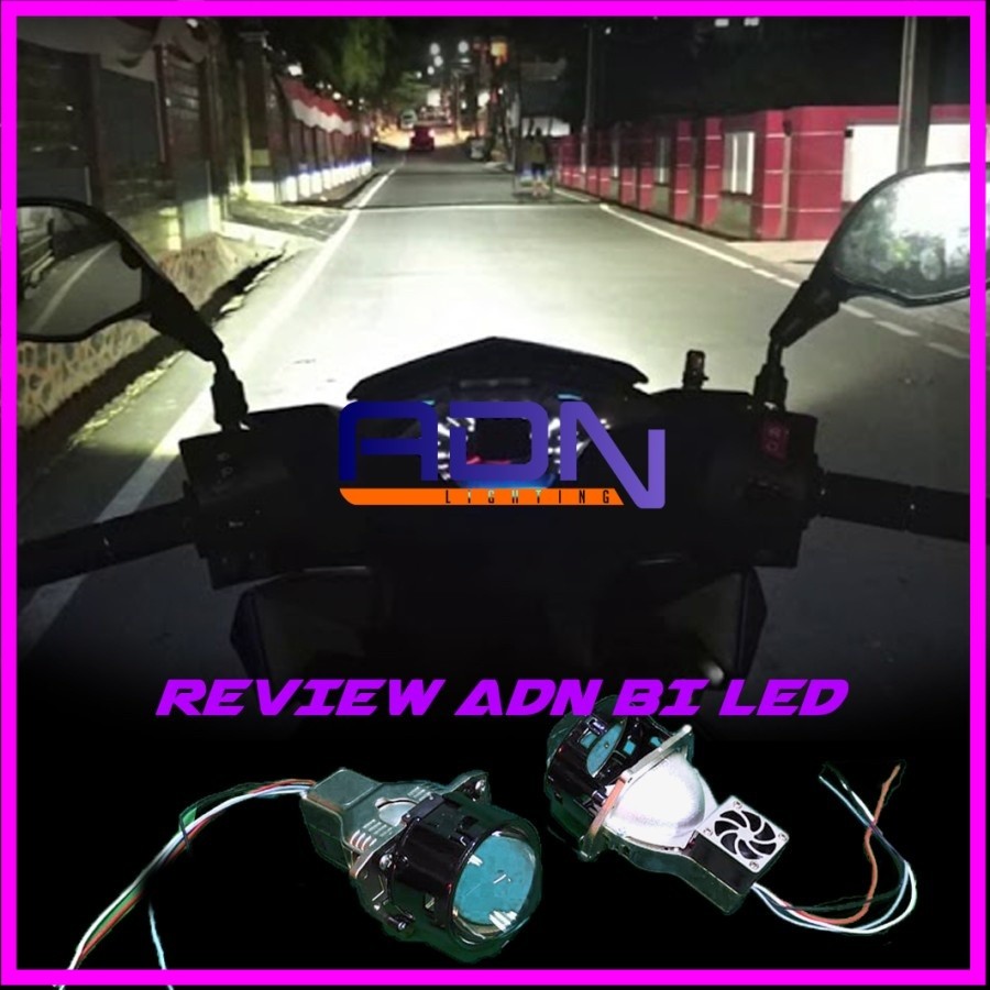 Bi Led Projector Hi Low Motor Mobil HPA  Semilaser not VAHID AES E7