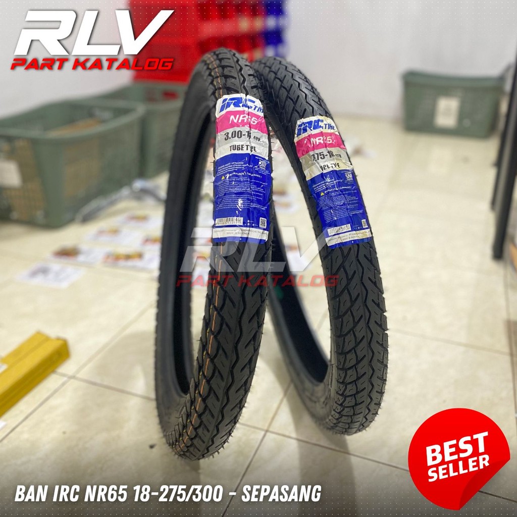 BAN IRC NR65 18-275/300 | BAN MOTOR STANDAR RX KING DAN SCORPIO | BAN LUAR MOTOR