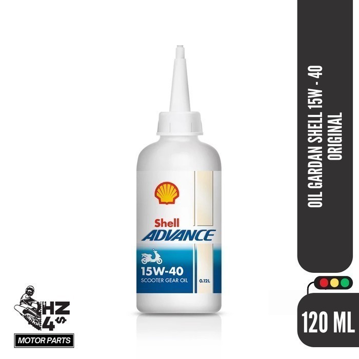 Shell Advance 15W-40 120 ml Oli Gardan Motor Matic Honda Original