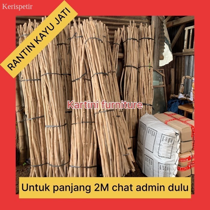 

Macrame ranting kayu jati solid harga spesi - 30cm murah