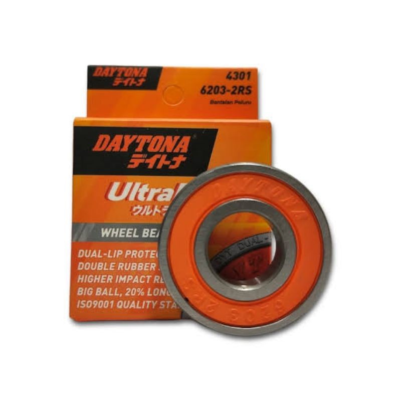 bearing atau klahar daytona 6201, 6203, 6300, 6301, 6204, 6202 kelahar