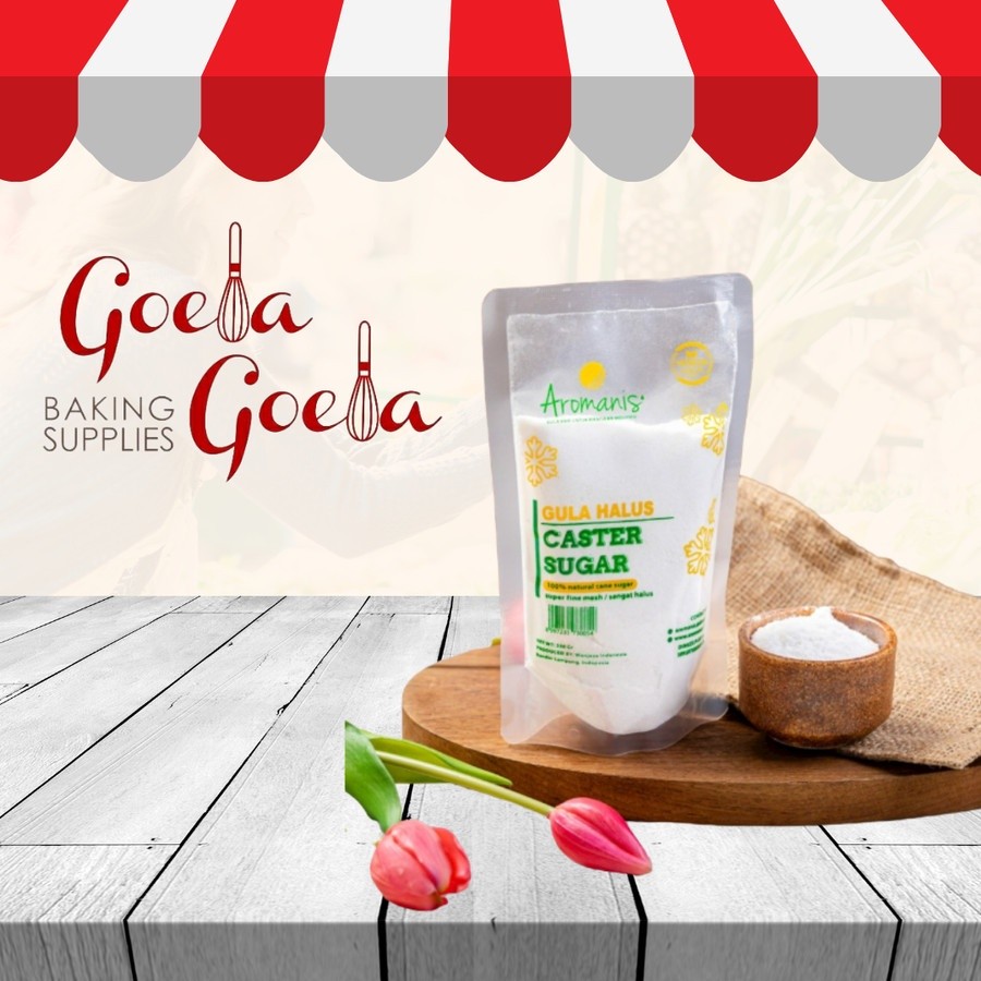 

Aromanis Caster Sugar / Gula Halus 250 gr