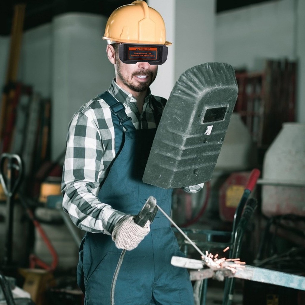 Terbaik Kacamata Las Otomatis Gelap Kaca Mata Auto Darkening Soldering Googles