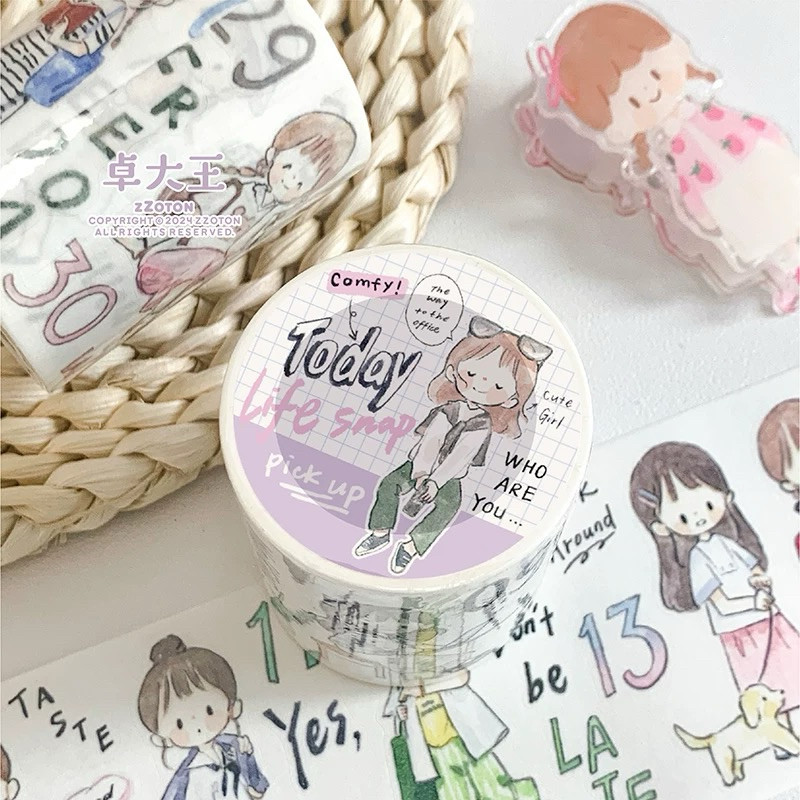 

( SAMPLE ) washi tape molinta today